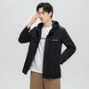 Yiliteng Men's Detachable Hood Casual Jacket