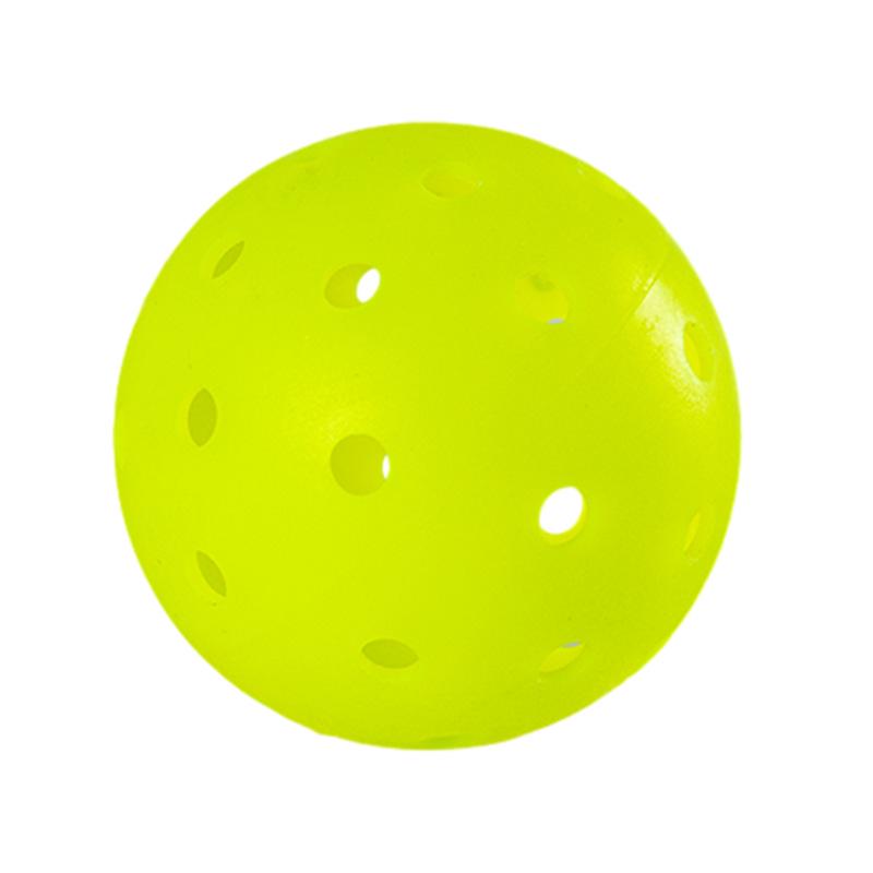 Pickleball TPE Injection Molded Ball - 40-Hole Outdoor, 26-Hole Indoor, PE Rotomolded, Foamed Design