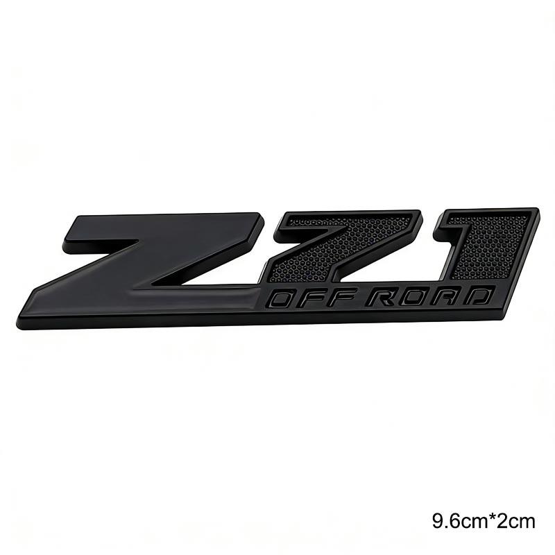 1Pc 3D Metal Car Fender Side Rear Trunk Emblem Badge Sticker Accessories