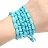 Synthetic Blue Turquoise Round Loose Beads for DIY Jewelry Accessories - Bracelets, Necklaces, Pendants