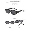 Retro Small Oval Sunglasses Women Trendy Casual Cat Eye Frames Sun Spectacles Male Vintage Narrow Shades Uv 400 Protection Female Gafas De Sol