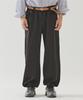 Deoseutoli [Fleece-Lined] Shane'S Line Track Pants (Black)