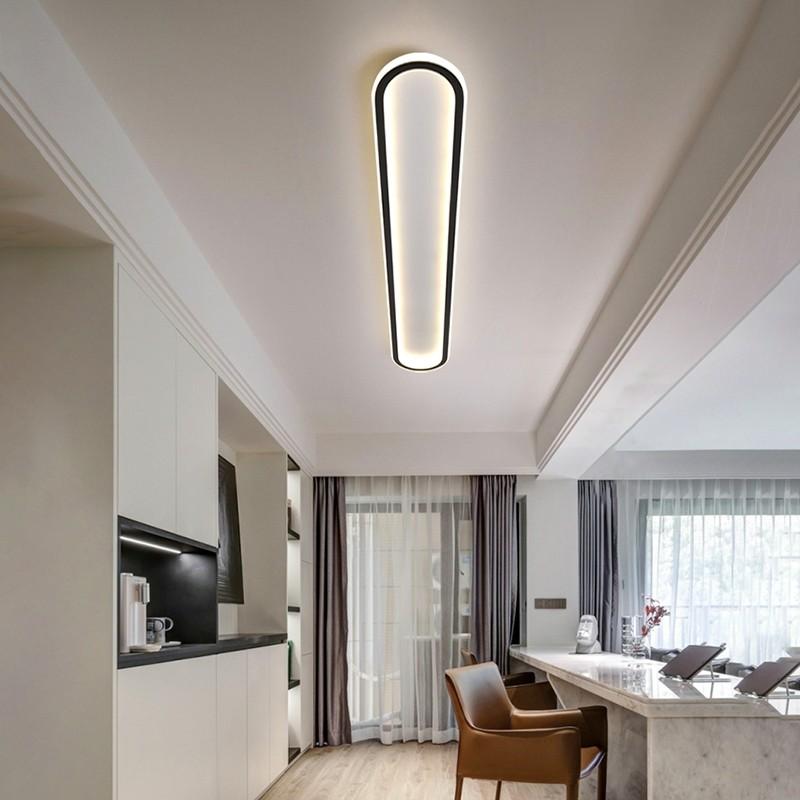 Household Minimalist LED Ceiling Light Remote Control 3 Lighting Modes Corridor Ultra-thin Lighting Lamp