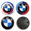 OSTB7 3d 82mm 74mm Car Front Hood Badge Bonnet Logo Rear Trunk Emblem For BMW E46 E39 E90 E36 E60 E30 E87 M2 M3 M4 M5 50th Anniversary