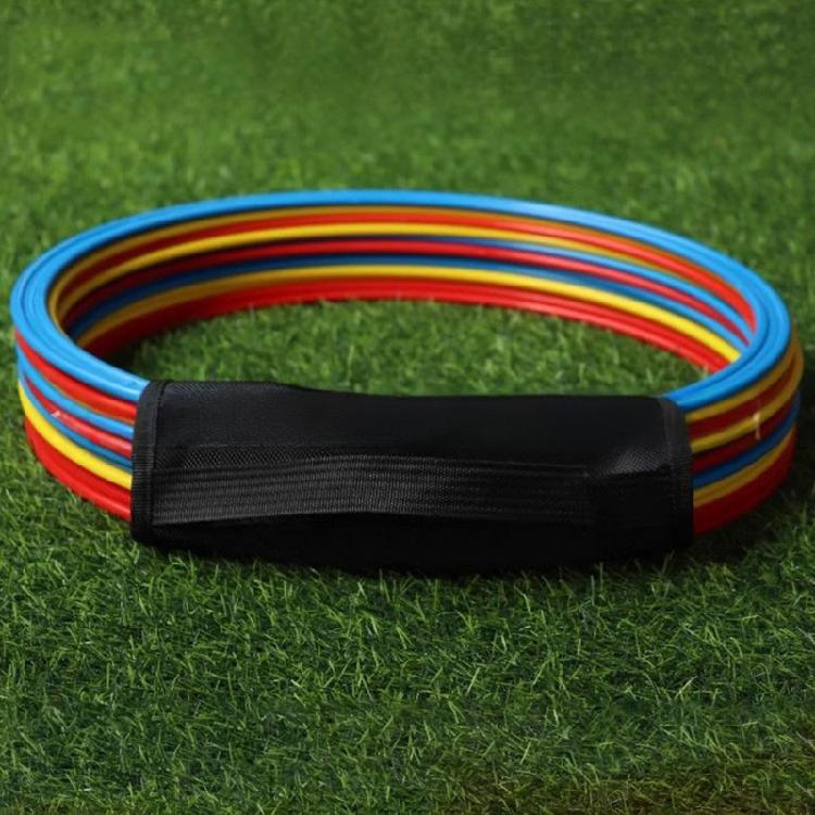 12 Pcs Ergonomic Training Rings Fitness Speed Rings For Agility Ladder Drills Team Sports And Physical Education