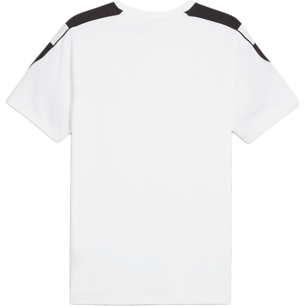 Puma Bmw M Motorsport Tričko s kulatým výstřihem Cool Color Block s krátkým rukávem Pánské topy Bílé 624141-02