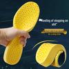 Men's Military Training Insoles - Super Soft, Anti-Fatigue, Shock Absorbing, Breathable, Thickened, Sweat-Wicking Comfort.
