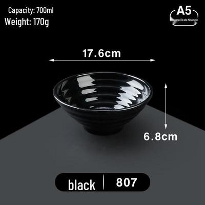 A5 Melamine Ramen Soup Bowl Set