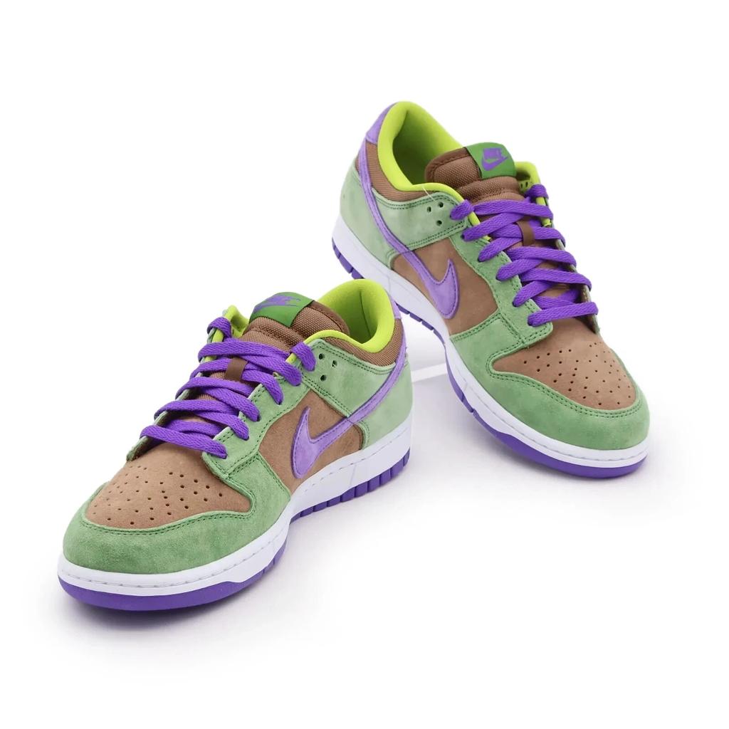 DA1469-200 Nike Dunk Low Veneer Duckling Pack Autumn Green Deep Purple (Men's)