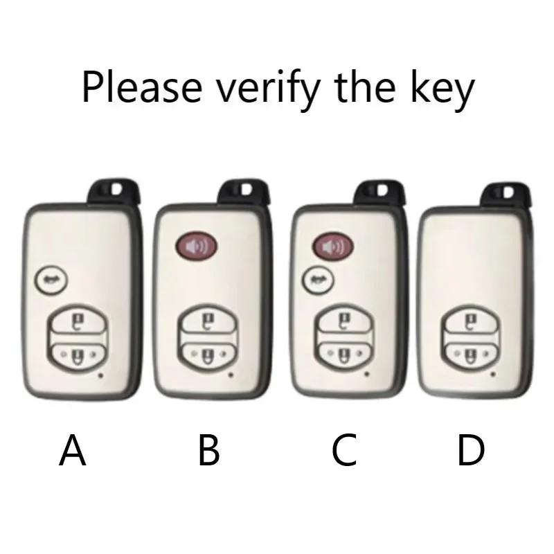Fashion NEW TPU Car Key Case for Toyota Aqua RAV4 Land Cruiser Camry Prado Corolla Prius Cover Keyless Remote Fob 2 3 4 Buttons
