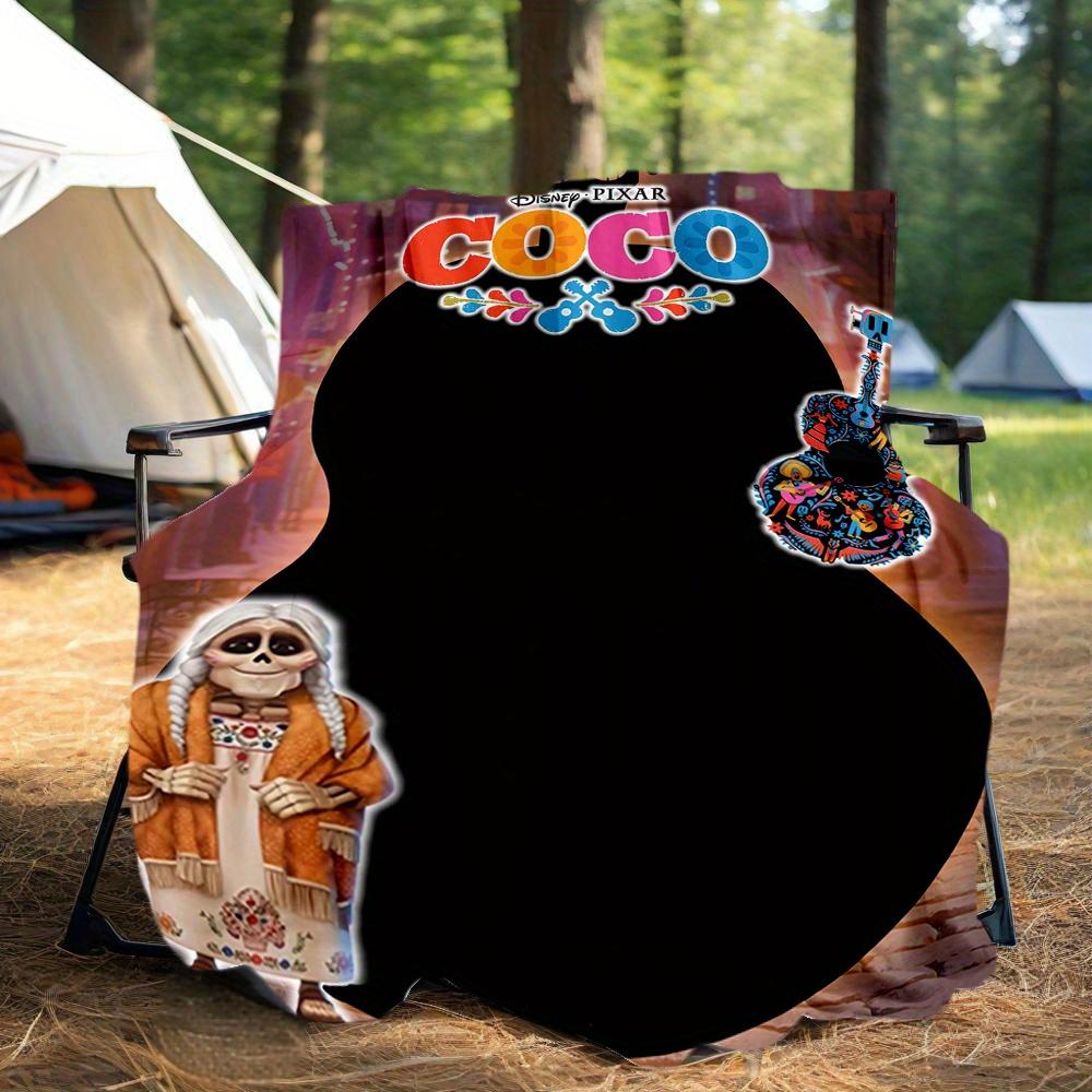 1pc, Disney Mama Coco Blanket Seasonal Home Decor Gift for Family Cozy Throw Blanket, Living Room, Travel, Camping, Car Blankets
