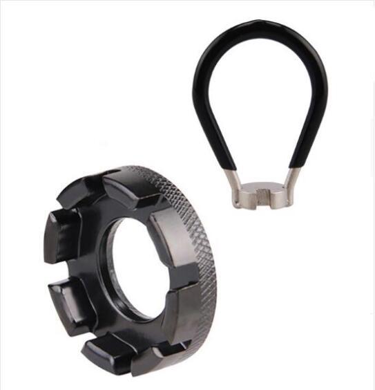 Steel Wire Wrench Spoke Tire Repair Tool Set Universal 8 Port Wheel Disassembly Chain Bike Motorcycle Tool Kit