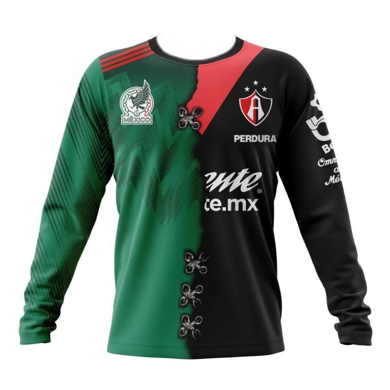 Pop Style League MX Club America Special Edition Sport- und Freizeit-Motorradfahren Langarm Herren-T-Shirts