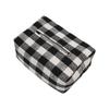 Simple Plaid Hanging Car Tissue Box Dual Use For Car And Home