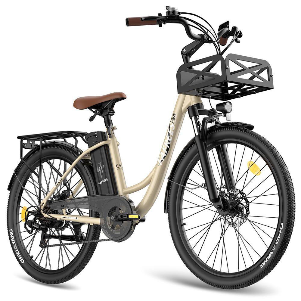 Electric Bicycle FAFREES F26 Lasting 26" 250W Motor Electric Bike Adult Top Speed 25Km/h 36V 20.3AH Range 200Km Load 150KG