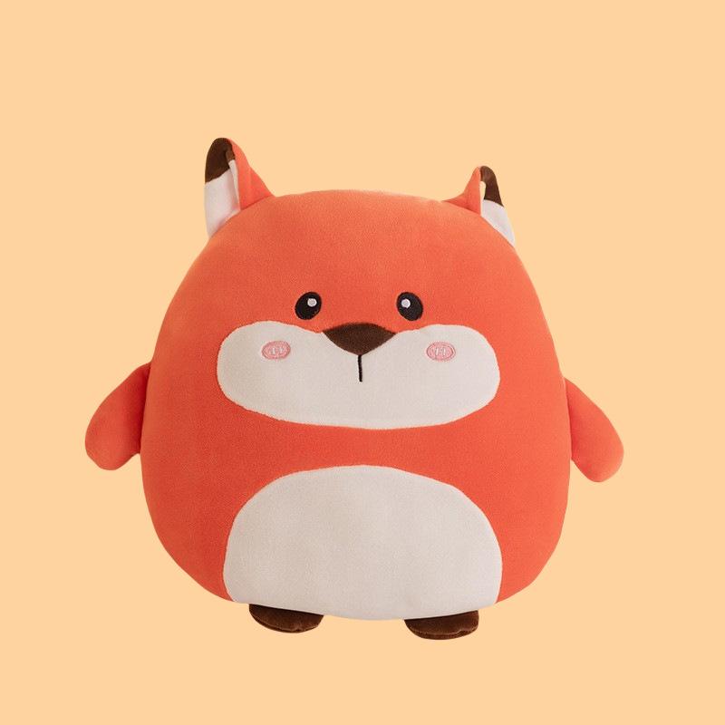 Cute animal capybara throw pillow soft down cotton doll pillow girls sleeping children plush doll gift
