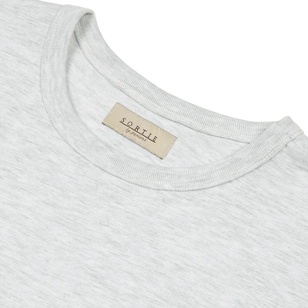 Solti Essential Comfort Poket T-Shirts (White Melange)