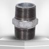 Galvanized Hexagonal Threaded Straight Connector