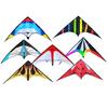 Kite Colorful Large Sound 1.2M Triangle Stunt Kite for Playing