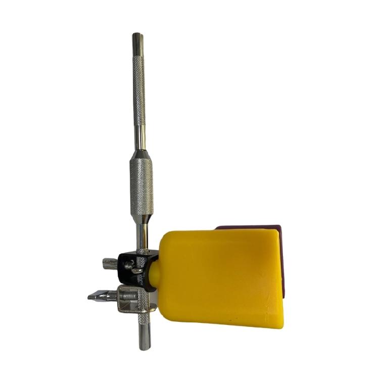 Quick Installation Bass Drum Bell Clamp Drummers Accessory for Stage Drummers Small Size Easy Transport Storaging