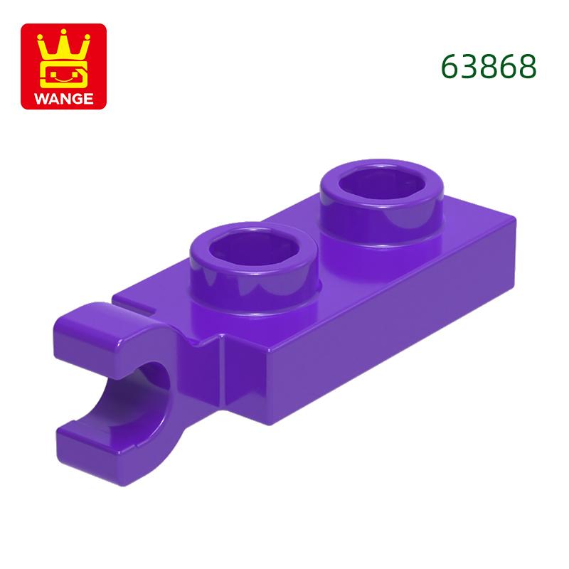 Non-Toxic 253Pcs/Lot 63868 Plate Special 1X2 With Handles Thin Block Moc Color Accessories Compatible With Brick Diy Children'S Toy