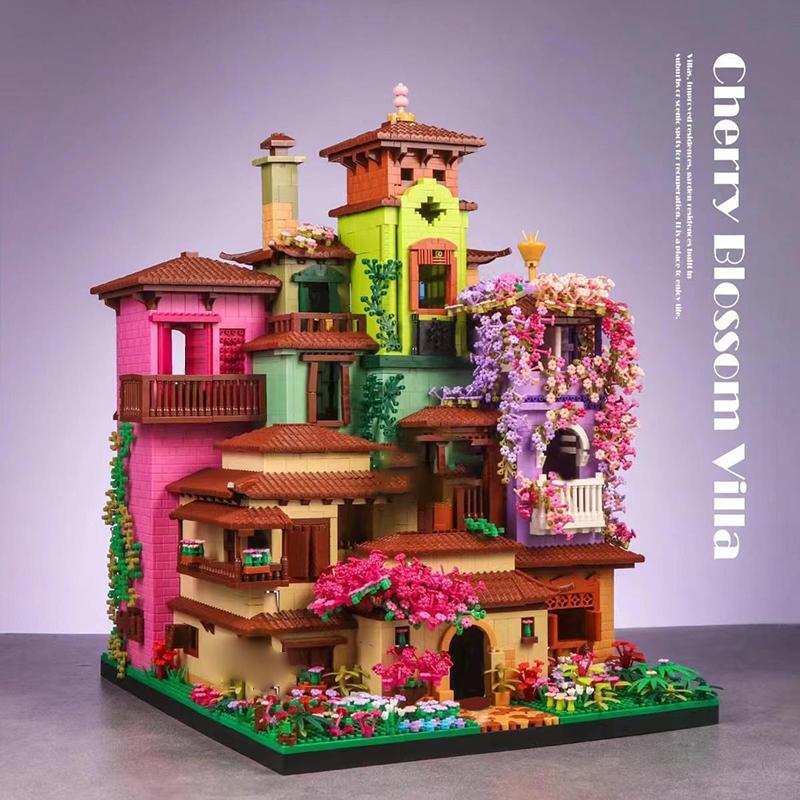 Non-Toxic 6180Pcs Building Blocks City Street View Magic House Castle Countryside Micro Assembly Children'S Toys For Kids Christmas Gifts