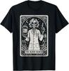 Gothic Tarot Card Blood Bank Skeleton Medical Laboratory T-Shirt