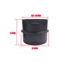 42/60/75/80/90mm Car Heater Ducting Reducer Hose Tube Connector Pipe Joiner Connector For Webasto For Diesel Parking Heater