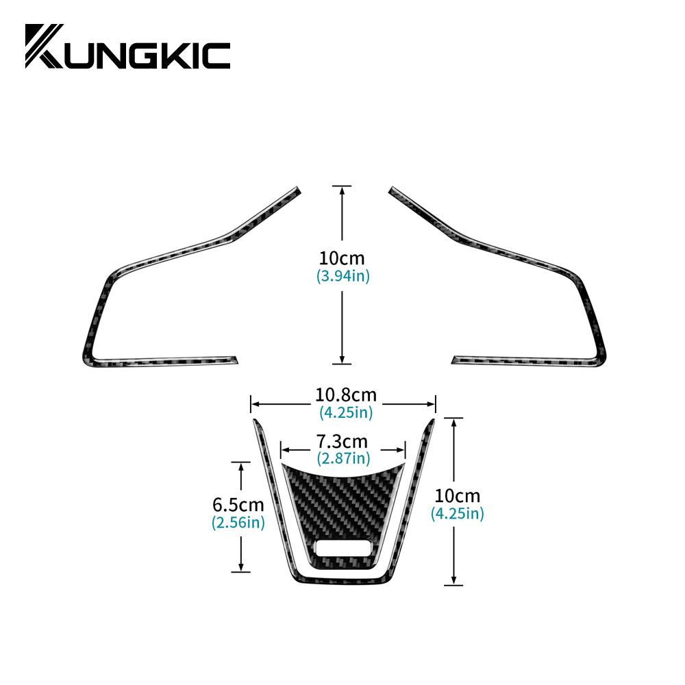 Real Carbon Fiber Sticker For Subaru WRX/ WRX STI 2025 2025 2025 Car Steering Wheel Center Black Red Interior Trim Accessories