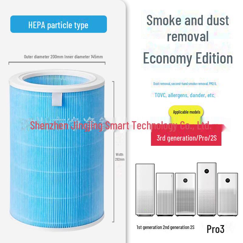 „Aktivkohlefilter für Xiaomi Luftreiniger 1/2/3/Pro – Formaldehyd-Entfernung“
