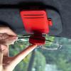 Magnetic Leather Storage Clip Auto Interior Accessory Car Glasses Holder Card Clip Universal Eyeglass Hanger for Visors