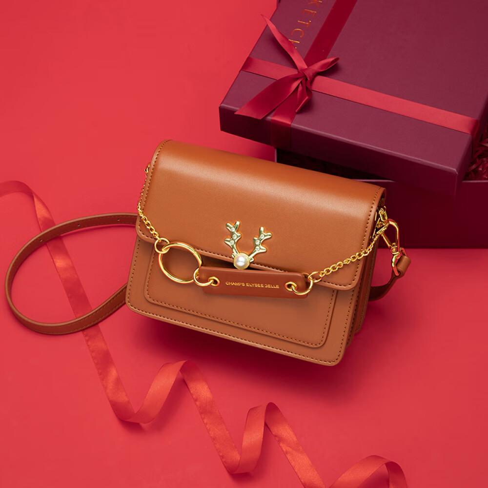 New 2023 Women's Shoulder Bag Crossbody Bag Women's Small Square Bag Birthday Gift To Girlfriend Long 19cm High 14cm Wide 8cm