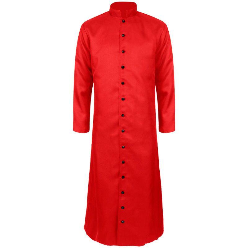 Amazon Halloween Priest Costume Godfather Cosplay Costume Medieval 5-Color Priest Role-Playing Cosplay Outfit