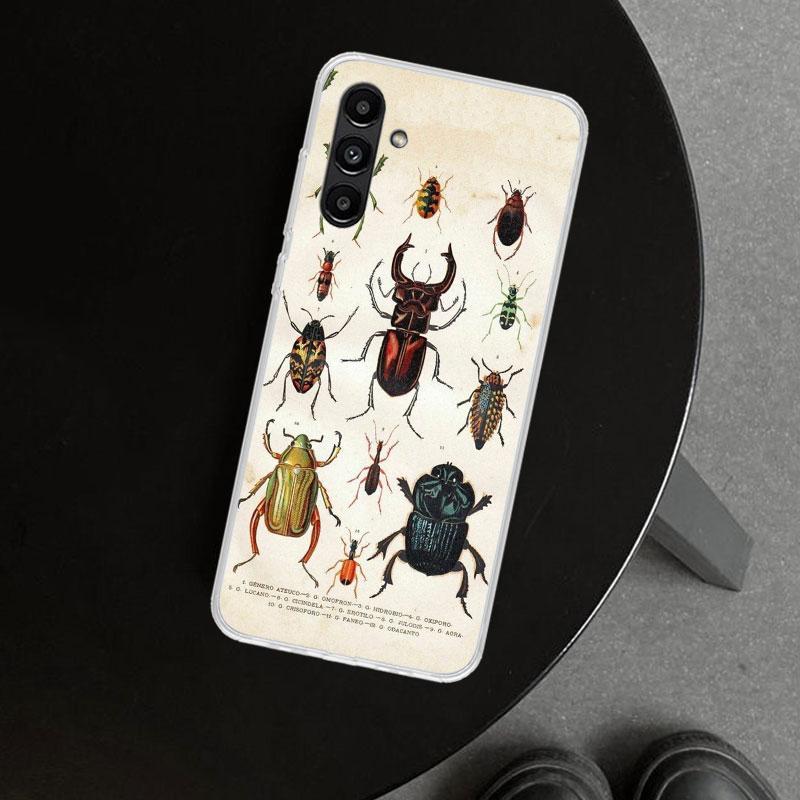 Bugs Bees Scientific Decomposition Phone Case Cover for Samsung Galaxy A17 A16 A26 A36 A56 A57 A37 A15 A25 A35 A55 A14 A24 A34 A