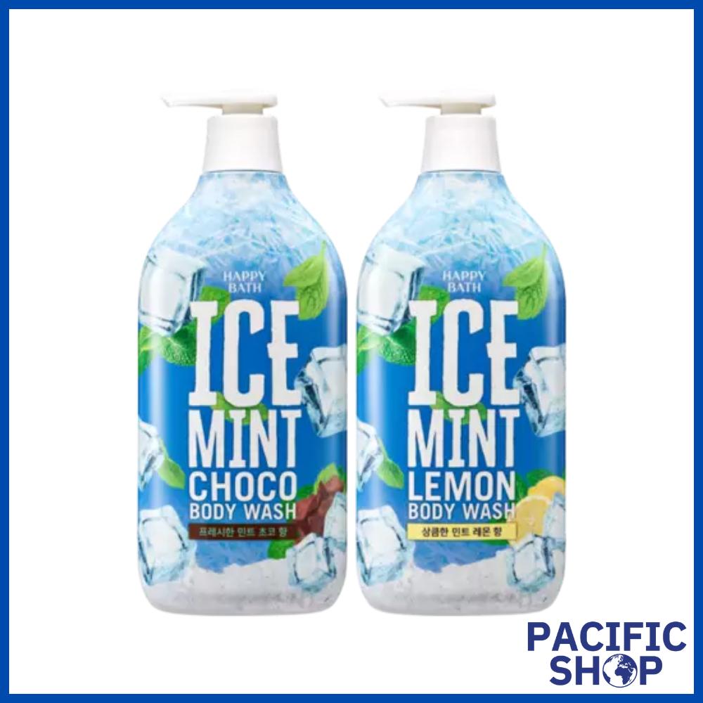 

[Happy Bath] Гель для душа с ледяной мятой 900 г (Мята Лимон, Мята Шоколад)