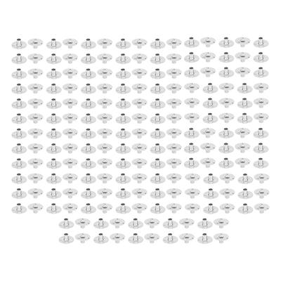 200pcs Candle Wick Tabs DIY Metal Base Candle Wick Sustainer Tabs for Candle Making