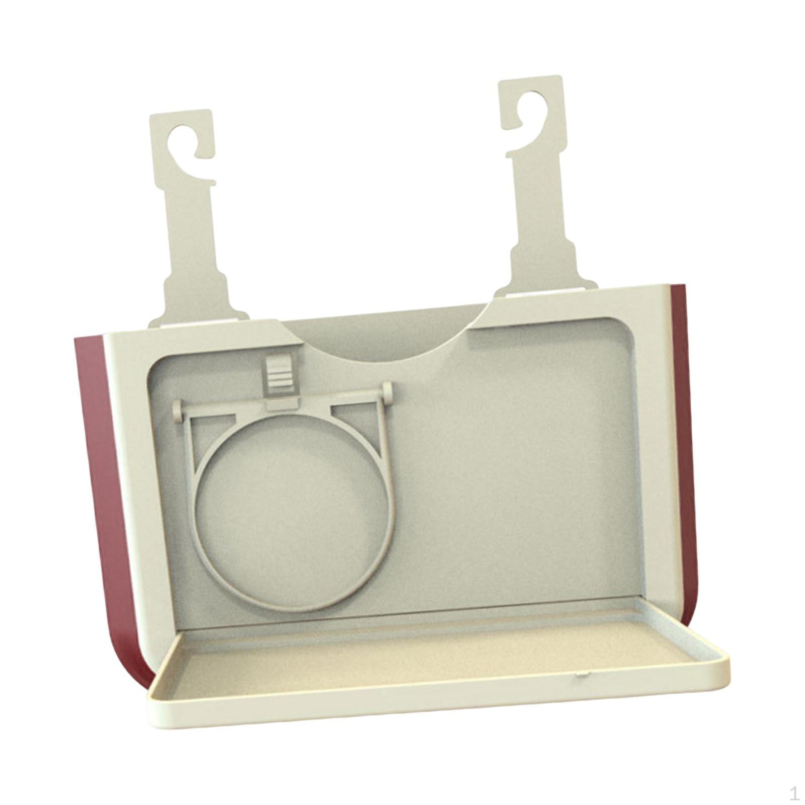 

Backseat Organizer Back Seat Cup Holder Hanging Leakproof Waterproof with Table Tray Style C
