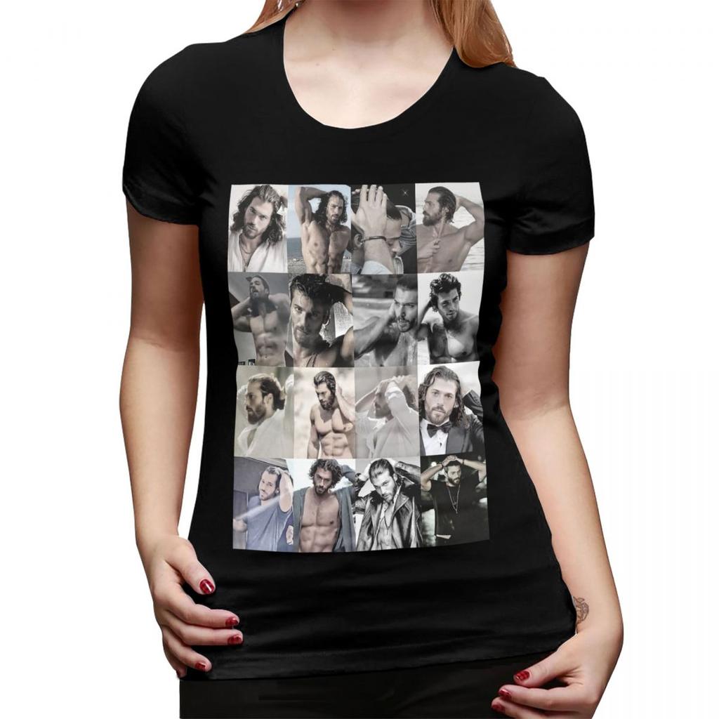Actor Can YaUnisex Photo TShirt for Women Round Neck Streetwear T Shirts Womens Short Sleeve Summer Clothes Tops
