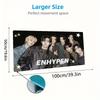 ENHYPEN Color Mouse Pad Large Gaming Table Cushion Non-slip Laptop Tablet Big Mousepad XXL Mat Mini PC Playmat With Lock edge