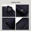 EMZ Pure Wool Mid-length Coat