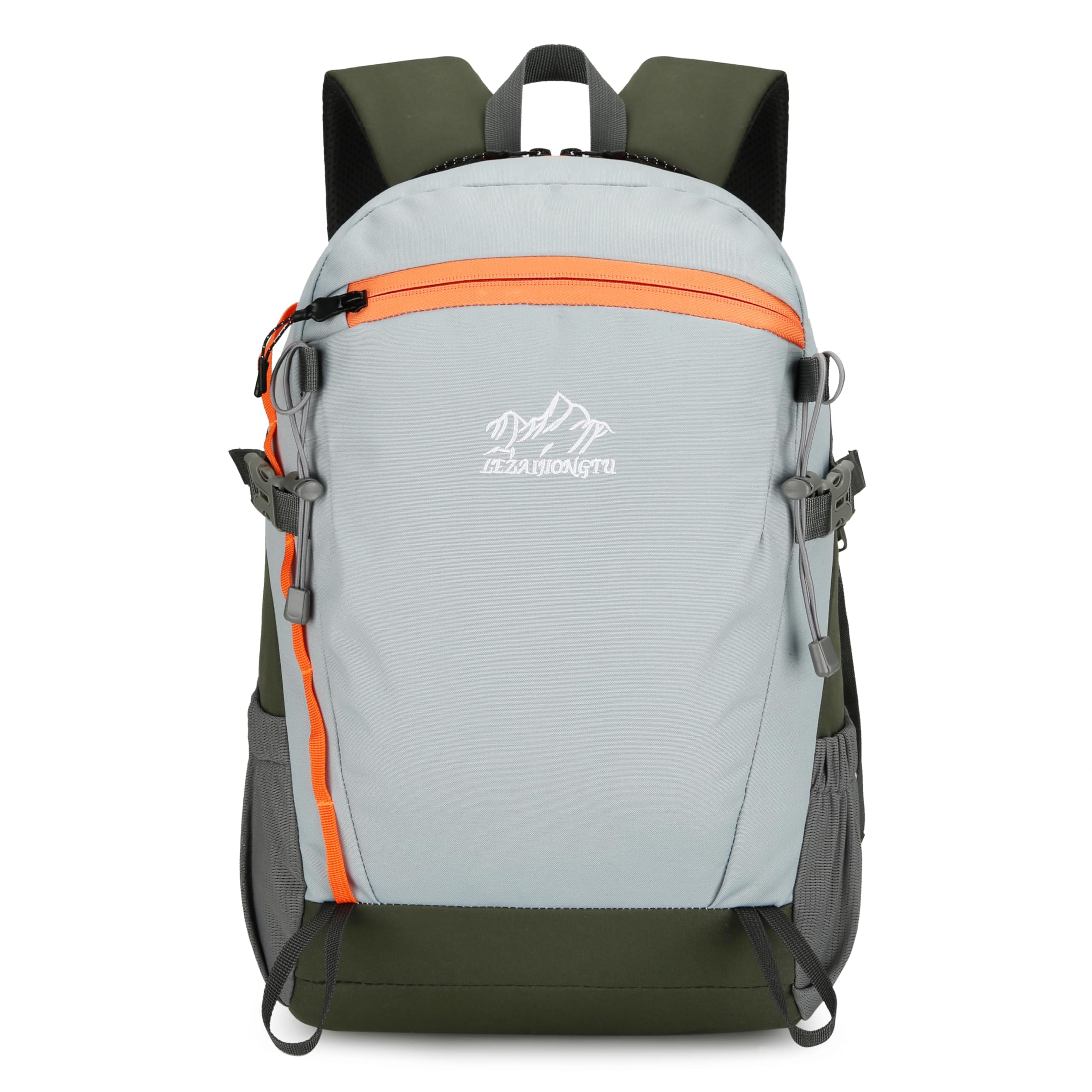 

[MediKomeka] 20L Backpack, Waterproof, Lightweight, Breathable, for Hiking, Mountaineering, Outdoor Activities, Travel, Unisex (Green)