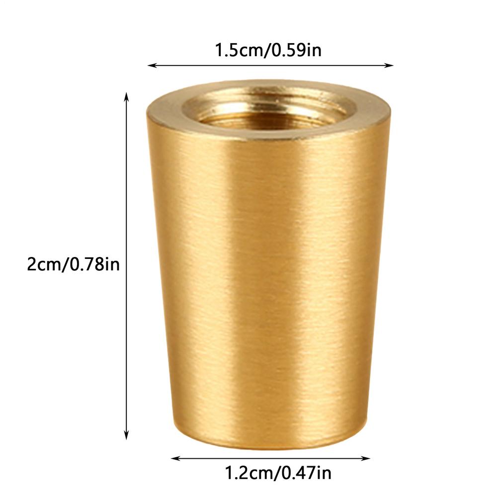 4 STÜCKE Metallmöbelbeine Bastelbasis Kupferfüße Kleine Tablettfüße Ersatzbeine Für Küche Sofa Tisch Möbelbeschläge