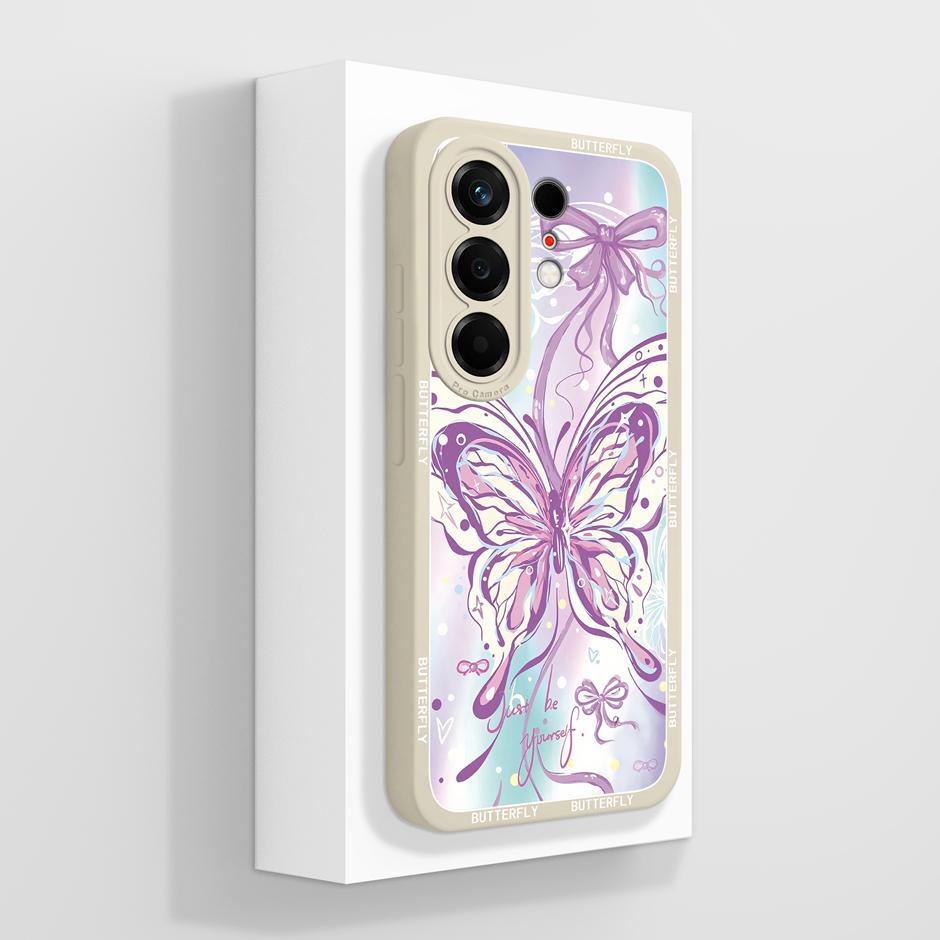 Case For Tecno Camon50 50Pro 50Ultra Oil Painting Butterfly Portable Full Protection Shell For Tecno Camon 50 Pro Ultra Cover