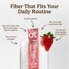 Organic Traditions, Fiber Flow™, Strawberry Flavor, 12 Packs, 9.7g (0.34oz) per Pack