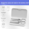 Xiaomi Mijia Nail Care Set: Slant-Mouth Nail Clippers, Manicure Knife, Ear Pick, and Portable Case.