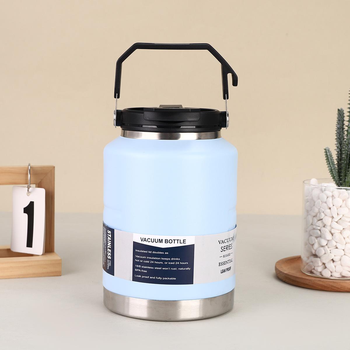 

304 Stainless Steel Insulated Cup Large-capacity Portable Beer Bucket Large-capacity Camping Ice Cube Cup and Kettle 1500-2000ml
