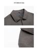 Men's Light Luxury Double-Sided Wool Coat - Short Lapel Autumn/Winter Jacket for Business Casual Wear