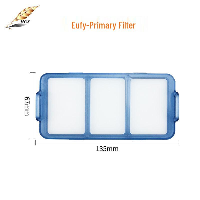 Compatible Accessories for Eufy RoboVac 11S, 11S Max, 30C, 15C: Main Brush, Filter, Side Brush