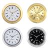 Elegantes kleines Metalluhrwerk mit römischen Ziffern, Miniaturuhr zum Einsetzen für Bastelarbeiten und Ersatz