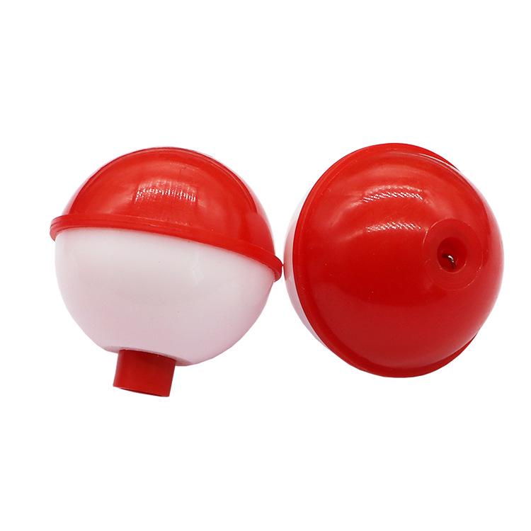 Red & White ABS Plastic Floating Ball Buoy